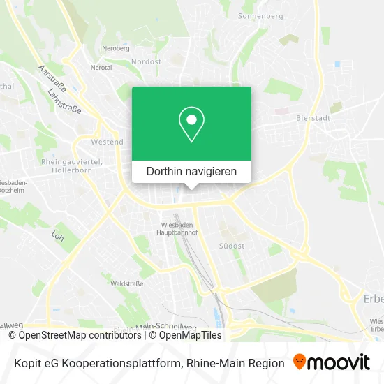 Kopit eG Kooperationsplattform Karte