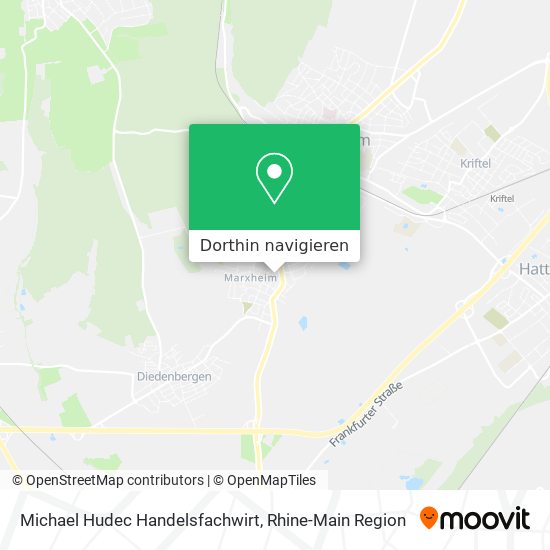 Michael Hudec Handelsfachwirt Karte