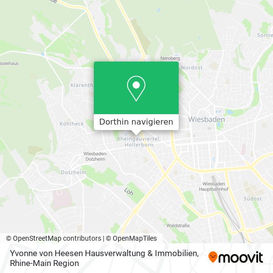 Yvonne von Heesen Hausverwaltung & Immobilien Karte