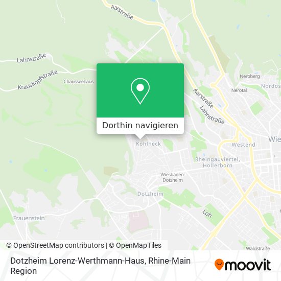Dotzheim Lorenz-Werthmann-Haus Karte