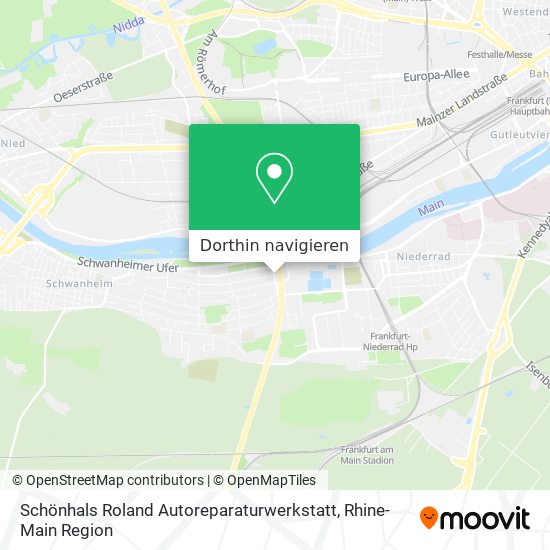 Schönhals Roland Autoreparaturwerkstatt Karte