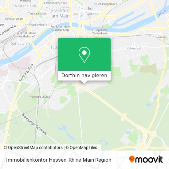 Immobilienkontor Hessen Karte