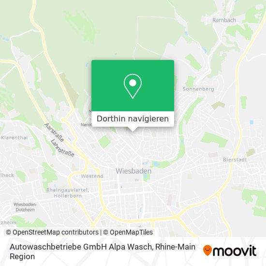Autowaschbetriebe GmbH Alpa Wasch Karte