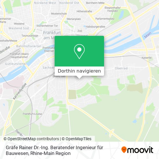 Gräfe Rainer Dr.-Ing. Beratender Ingenieur für Bauwesen Karte