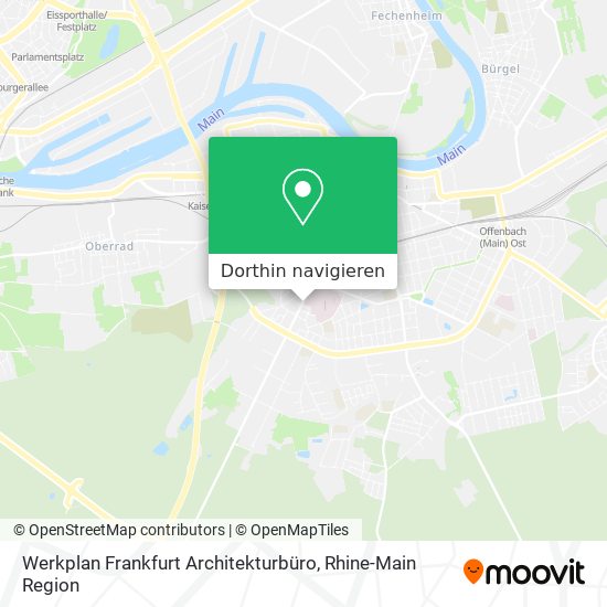 Werkplan Frankfurt Architekturbüro Karte
