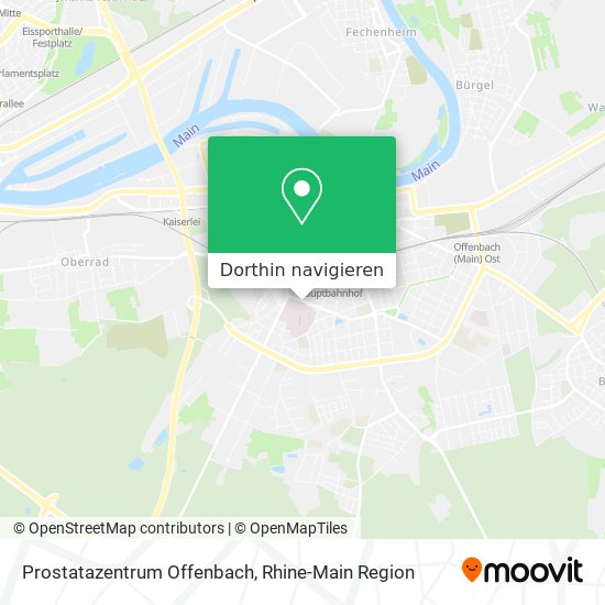 Prostatazentrum Offenbach Karte