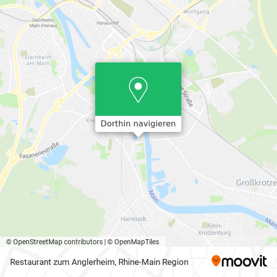 Restaurant zum Anglerheim Karte