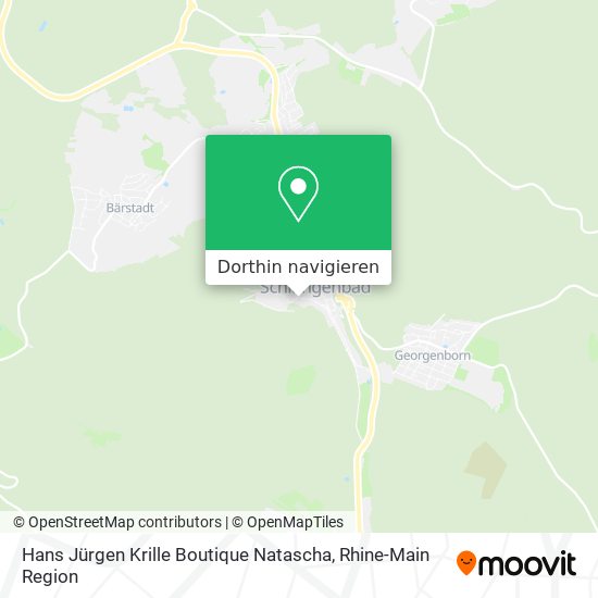 Hans Jürgen Krille Boutique Natascha Karte