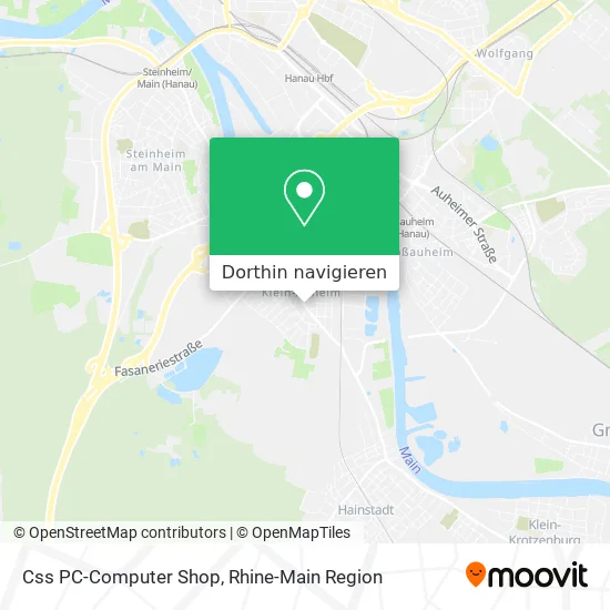 Css PC-Computer Shop Karte