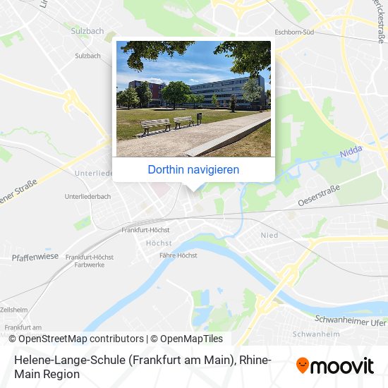 Helene-Lange-Schule (Frankfurt am Main) Karte