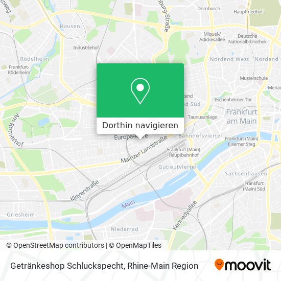 Getränkeshop Schluckspecht Karte