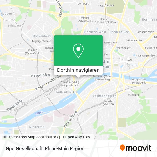 Gps Gesellschaft Karte