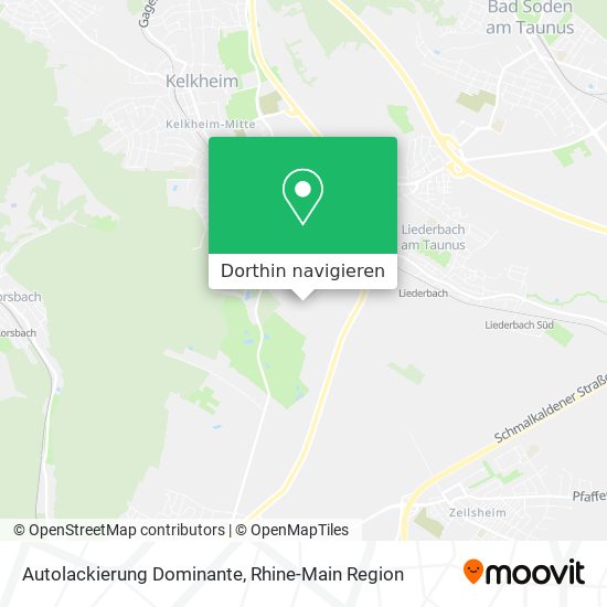 Autolackierung Dominante Karte