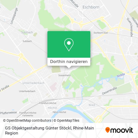 GS Objektgestaltung Günter Stöckl Karte