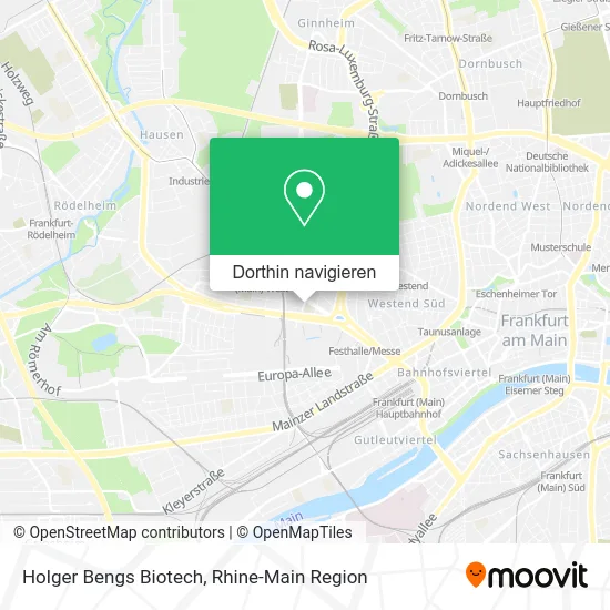 Holger Bengs Biotech Karte