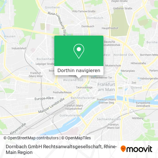 Dornbach GmbH Rechtsanwaltsgesellschaft Karte