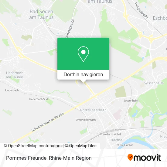 Pommes Freunde Karte