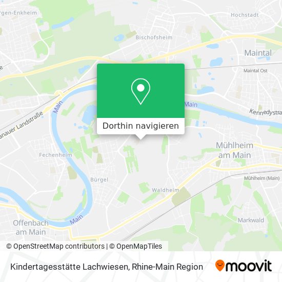Kindertagesstätte Lachwiesen Karte