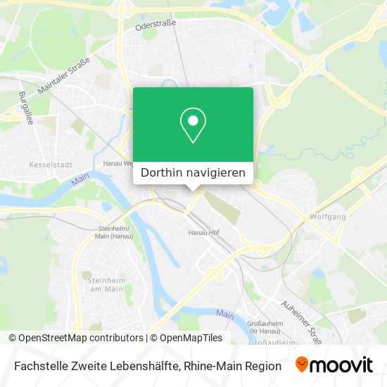 Fachstelle Zweite Lebenshälfte Karte