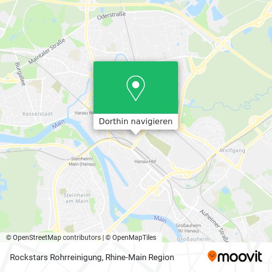 Rockstars Rohrreinigung Karte