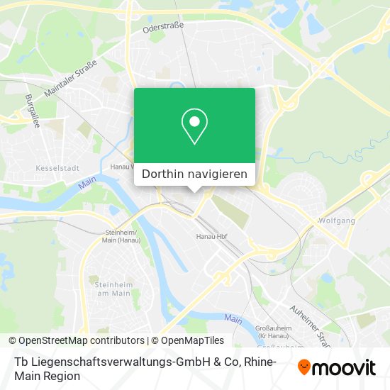 Tb Liegenschaftsverwaltungs-GmbH & Co Karte