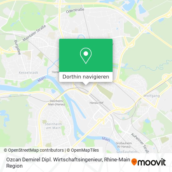 Ozcan Demirel Dipl. Wirtschaftsingenieur Karte