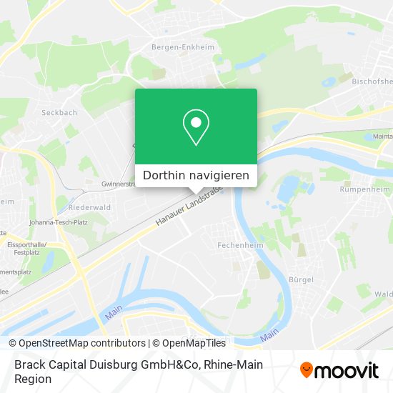 Brack Capital Duisburg GmbH&Co Karte