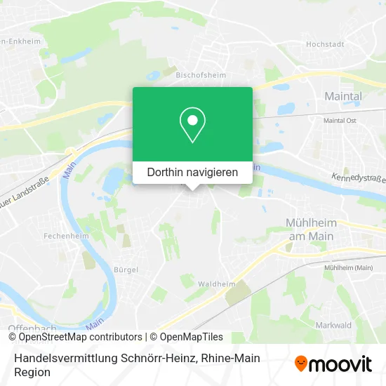 Handelsvermittlung Schnörr-Heinz Karte
