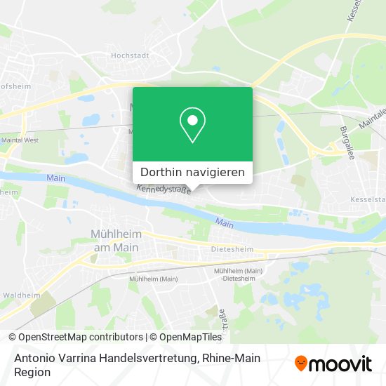 Antonio Varrina Handelsvertretung Karte