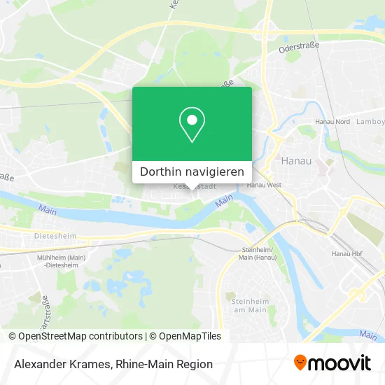 Alexander Krames Karte