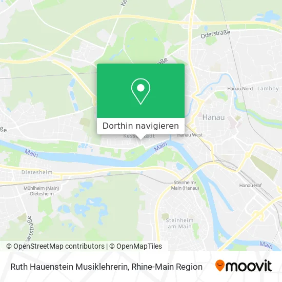 Ruth Hauenstein Musiklehrerin Karte