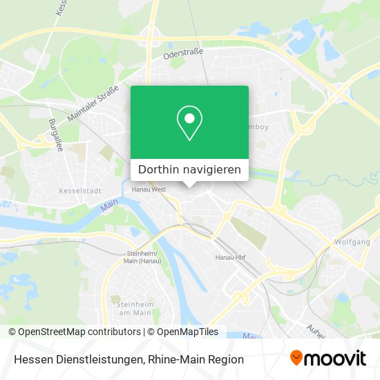 Hessen Dienstleistungen Karte