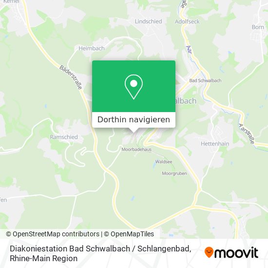 Diakoniestation Bad Schwalbach / Schlangenbad Karte