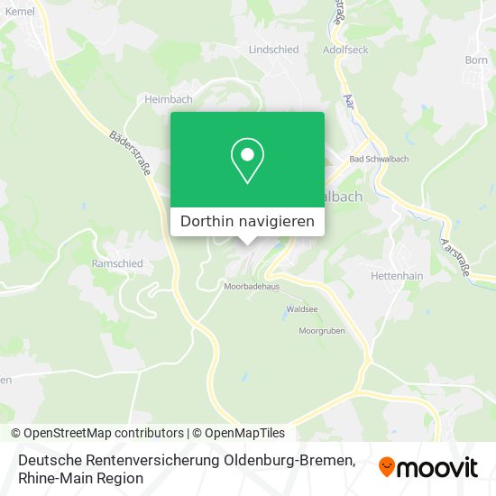 Deutsche Rentenversicherung Oldenburg-Bremen Karte