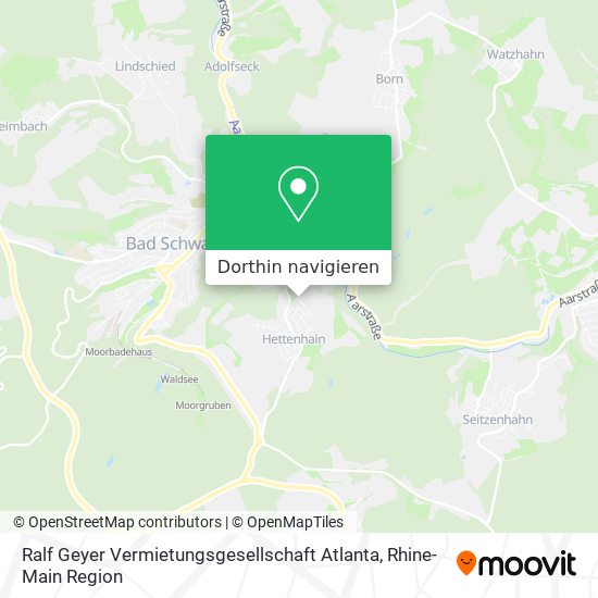 Ralf Geyer Vermietungsgesellschaft Atlanta Karte