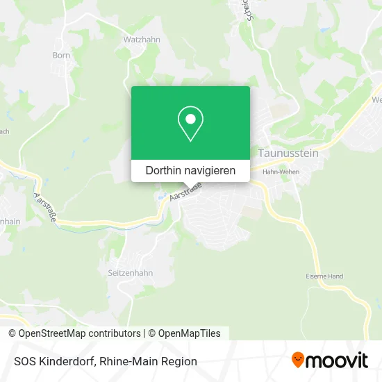 SOS Kinderdorf Karte