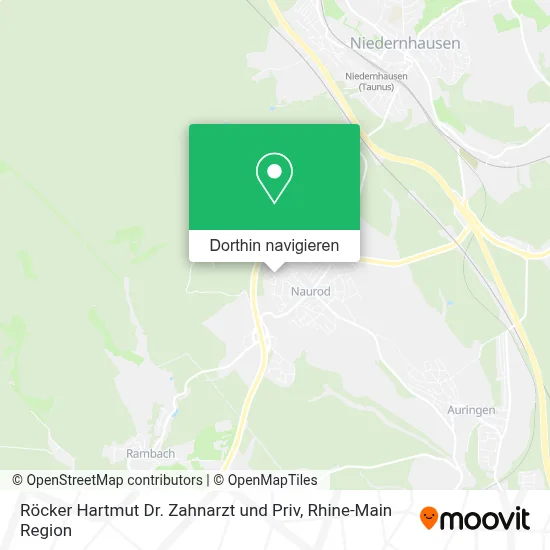 Röcker Hartmut Dr. Zahnarzt und Priv Karte