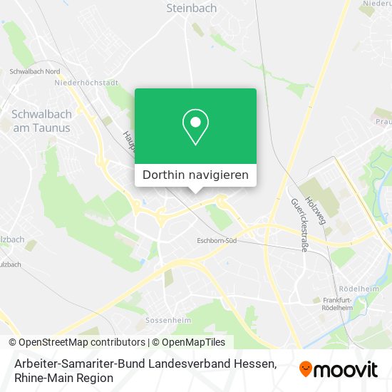Arbeiter-Samariter-Bund Landesverband Hessen Karte