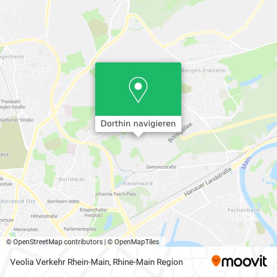 Veolia Verkehr Rhein-Main Karte