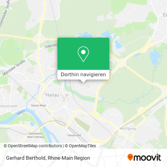 Gerhard Berthold Karte