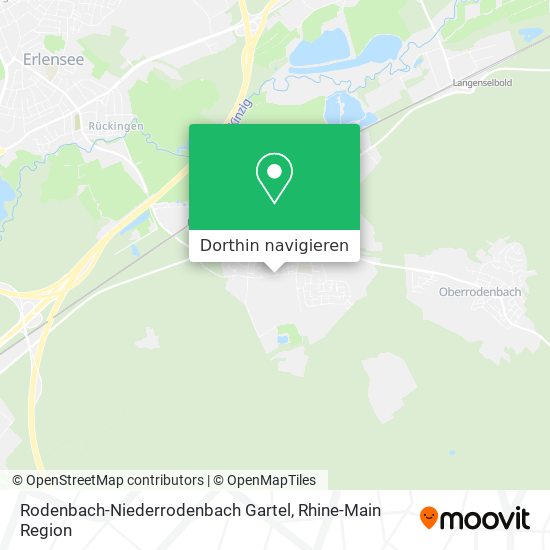 Rodenbach-Niederrodenbach Gartel Karte