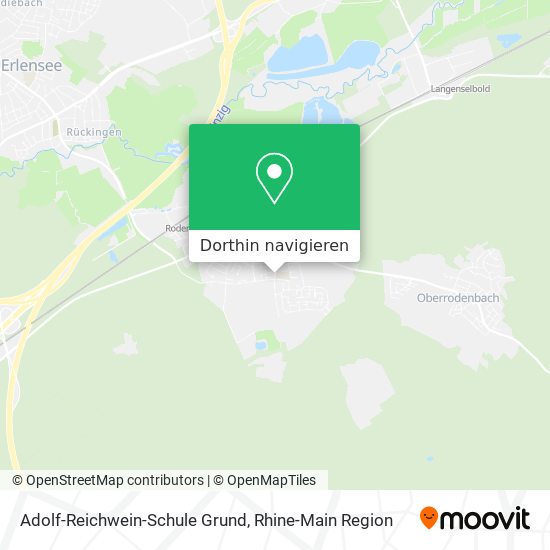 Adolf-Reichwein-Schule Grund Karte