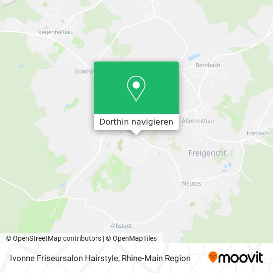 Ivonne Friseursalon Hairstyle Karte