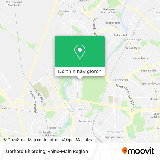 Gerhard Ehlerding Karte