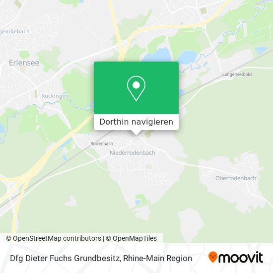 Dfg Dieter Fuchs Grundbesitz Karte