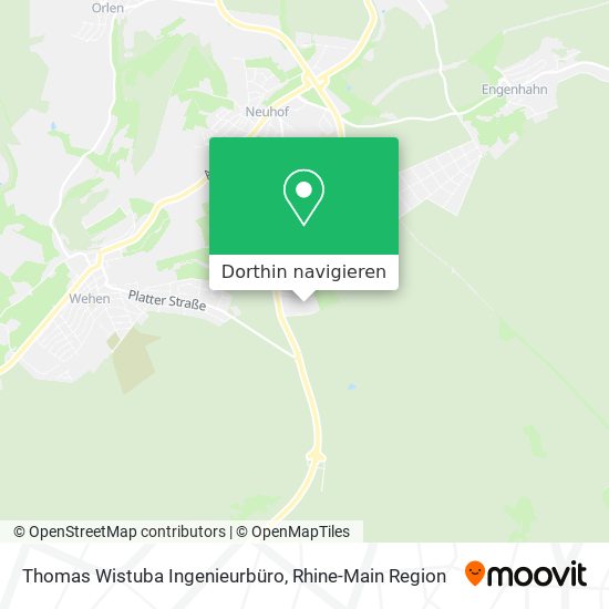 Thomas Wistuba Ingenieurbüro Karte