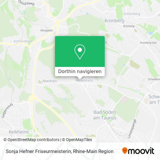 Sonja Hefner Friseurmeisterin Karte