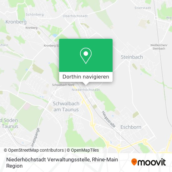 Niederhöchstadt Verwaltungsstelle Karte