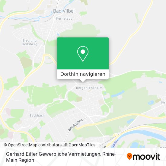 Gerhard Eifler Gewerbliche Vermietungen Karte