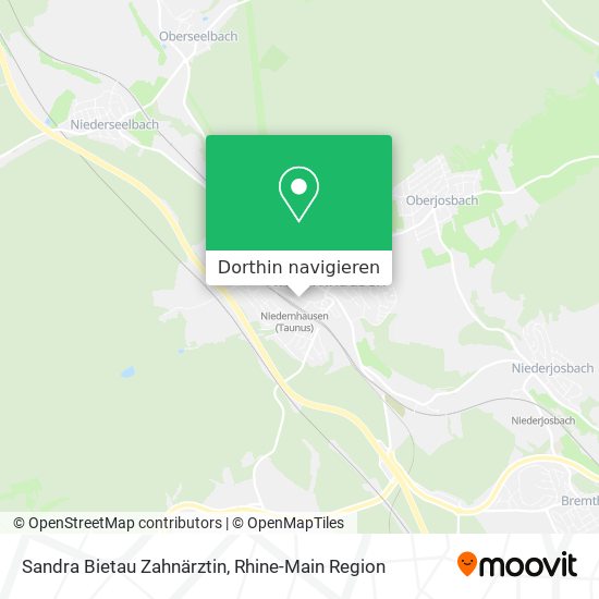 Sandra Bietau Zahnärztin Karte